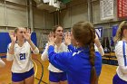 Volleyball vs Emerson  Wheaton College Women's Volleyball vs Emerson College. - Photo by Keith Nordstrom : Wheaton, Volleyball, VB2019